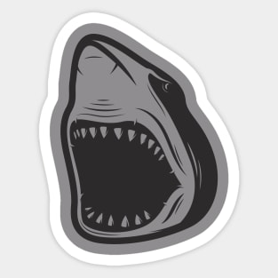 shark artwork Sticker